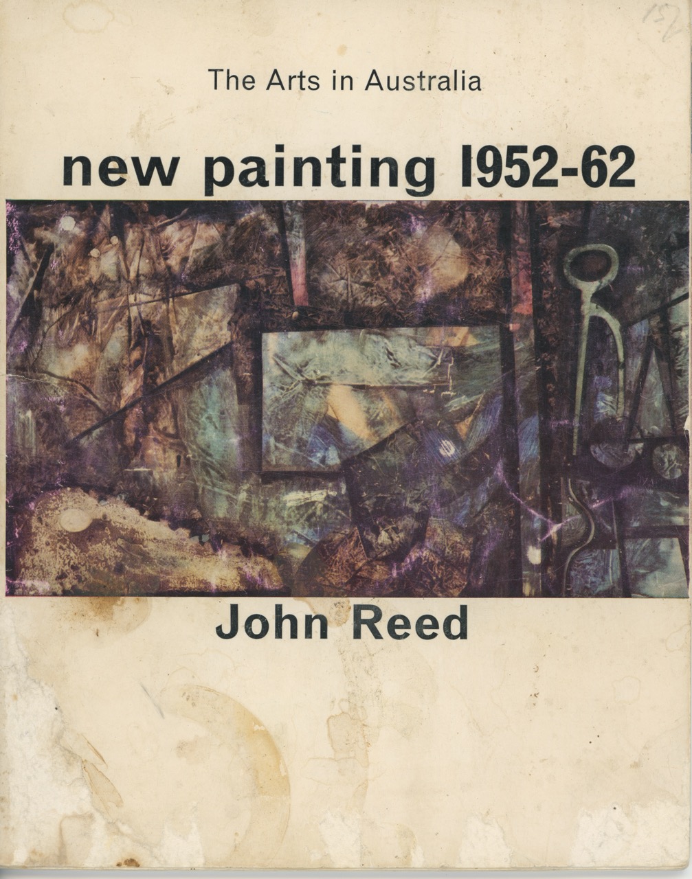 Cover of New Painting 1952–62 edited by John Reed, from Gray Smith’s personal copy.